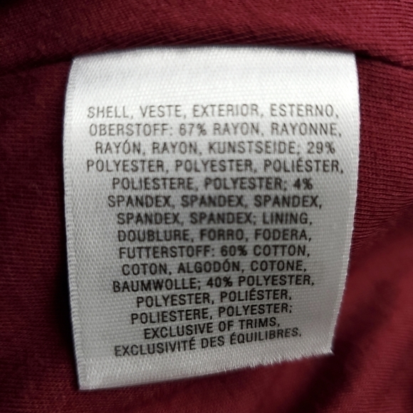 Anthropologie Maeve Red Thick Knit Weave Dress XSP - Picture 10 of 16